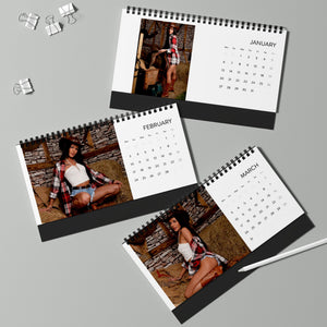 Katie Harper Cowgirl Desk Calender 2025