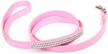 Rhinestone Pink Leash...mmm tie me up