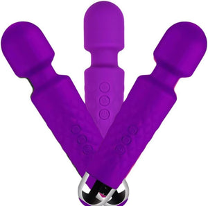 Pleasurables Wand Vibrator Sex USB Charging Massage Wand with 20 Modes and 8 Speeds The Perfect Sex Toy for Women, Men and Couples - Also Works as a Clitoral Stimulator - UK Seller G Spot Orgasm