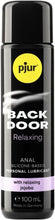 pjur Back Door Relaxing - Silicone-Based, Concentrated Anal Sex Lube with Relaxing Jojoba to Smoothly Prep for Intense Play - Long-Lasting, Water-Resistant Lubricant Sex Gel for Couples (100ml)