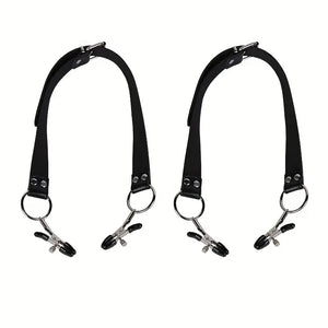 Labia BDSM Clamps with Straps