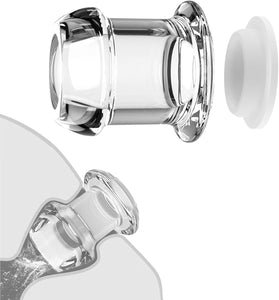 Large Hollow Peep Anal Plug with Anti-Leakage Liquid Plug Waterproof A LuxiLinge Large Hollow Peep Anal Plug with Anti-Leakage Liquid Plug Waterproof A LuxiLinge