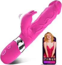 Thicker Huge Rabbit Vibrator with 3.0 Motor, 7 Modes, AI Sync, Waterproof Flexible Silicone
