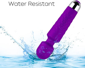 Pleasurables Wand Vibrator Sex USB Charging Massage Wand with 20 Modes and 8 Speeds The Perfect Sex Toy for Women, Men and Couples - Also Works as a Clitoral Stimulator - UK Seller G Spot Orgasm