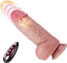 Thrusting Vibrator Realistic Vibrating Dildo with Stimulation