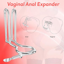 Stainless Steel Adjustable Anal Plug Set Analexpander Vaginal Expander Metal Anal Plugs Butt Plug Anal Sex Trainer Personal Wand Massager for Men Women and Couples