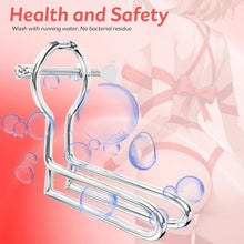Stainless Steel Adjustable Anal Plug Set Analexpander Vaginal Expander Metal Anal Plugs Butt Plug Anal Sex Trainer Personal Wand Massager for Men Women and Couples
