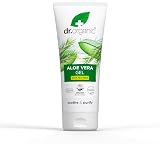 Dr Organic Aloe Vera Gel with Tea Tree, Purifying, All Skin Types, Natural, Vegan, Cruelty-Free, Paraben & SLS-Free, Recycled & Recyclable, Organic, 200ml