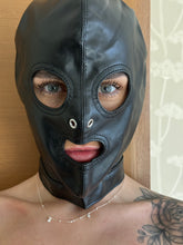 Fetish Faux Kinky Head Hood Mask Bondage BDSM Fits all Role Play