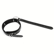 Faux Harness Collar and back restraint handcuffs BDSM BONDAGE