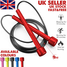Adjustable Skipping Rope Gym Fitness Boxing Speed Exercise Jump Workout Skip Fit