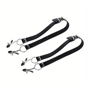 Labia BDSM Clamps with Straps