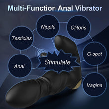 Thrusting Anal Vibrator Male Vibrating Toys, Bit Plug Sex Men Masturbators Adult Couple Erotic Sex Toys for Men Both Sexual Pleasure, P-Spot Remote Control Vibrator AnalPlug Stimulator Butt Plug