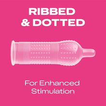 Durex Pleasure Me, 12 Condoms, Ribbed &amp; Dotted, Regular Fit, Pre Lubricated