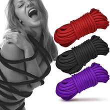 Bondage Soft Rope Restraint Kit BDSMM for Sex 3pack 10 M/32 Feet Black Red &amp; Purple Soft Adult Sex Toy Fetish Things for Women Men Couples Bondageromance Restraining Handcuff Equipment Set
