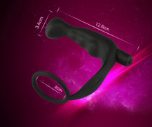 Silicone Male Prostate Massager Vibrator-Dildo Sex Toy (UK)