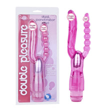 Katie Rabbit Vibrating  Dual Vibe G-Spot Anal Plug Beads Massager