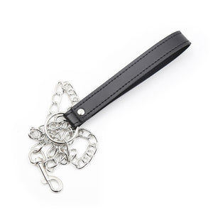 Kinky Fantasy Black Bondage Collar