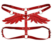 The Bella Angel Wings Bondage Harness Faux