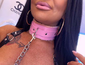 Kinky Fantasy Black Bondage Collar