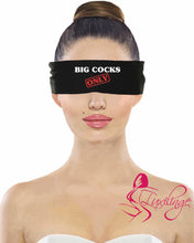 Naughty Wording on Blindfold - Great Bondage Gift
