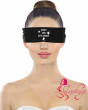 Naughty Wording on Blindfold - Great Bondage Gift