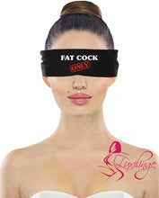 Naughty Wording on Blindfold - Great Bondage Gift
