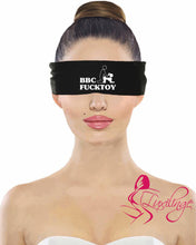 Naughty Wording on Blindfold - Great Bondage Gift