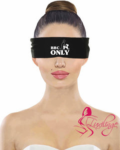 Naughty Wording on Blindfold - Great Bondage Gift