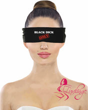Naughty Wording on Blindfold - Great Bondage Gift