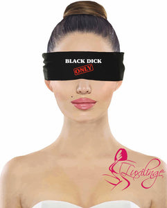 Naughty Wording on Blindfold - Great Bondage Gift