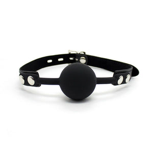 Silicone Mouth Ball Gag - 4 Colours