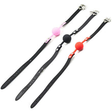 Silicone Mouth Ball Gag - 4 Colours