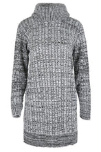 Womens Cowl Neck Knitted Jumper