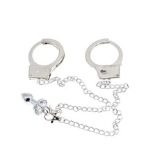 BDSM Butt Anal Plug with Handcuffs