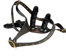 Strap on harness and 3 x Dildos faux