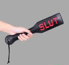 XOXO 12 Inch Leather coated Paddle - Bondage