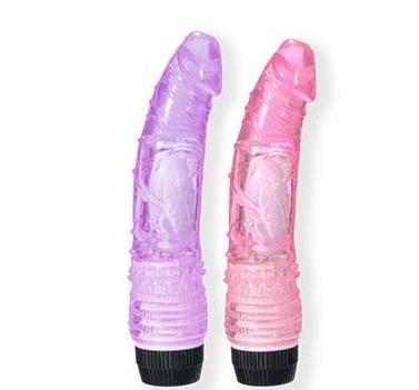 Dildo G-Spot-Vibrator Dildo Vibrating soft Massager Unisex Sex Toy