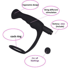 Vibrating Prostate Vibrator - Mens Anal Toy L26