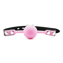 Silicone Mouth Ball Gag - 4 Colours