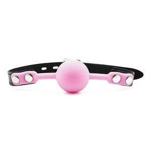 Silicone Mouth Ball Gag - 4 Colours