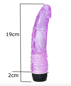 Dildo G-Spot-Vibrator Dildo Vibrating soft Massager Unisex Sex Toy