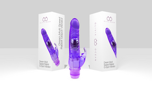 Big Rampant Rabbit Vibrator Waterproof Large Vibrating Dildo  H6/7