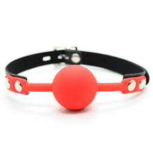 Silicone Mouth Ball Gag - 4 Colours