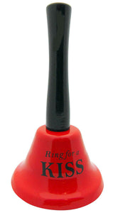 Ring for a kiss desktop bell novelty Valentines Gift