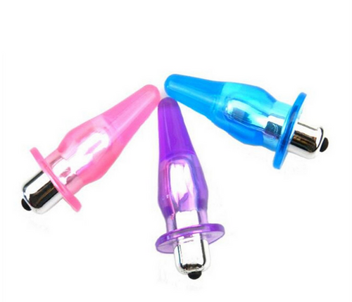 Vibrating Anal Butt Plug 3 colours (N35)