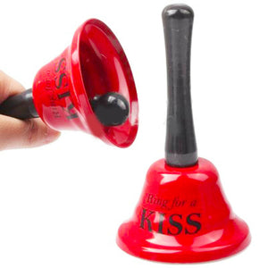 Ring for a kiss desktop bell novelty Valentines Gift