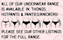 Daddy's Little Slut Thong / Panties / Hotpants